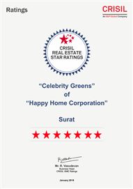 Crisil 7 Star Ratings - 2018 (Celebrity Greens)